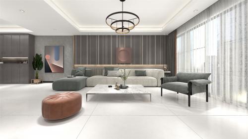 高陽陶瓷｜新一線陶瓷品牌，750X1500蠟質(zhì)素巖磚，細(xì)膩顯...