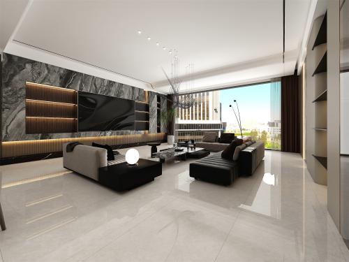 高陽(yáng)陶瓷｜十大陶瓷品牌，750X1500天脈雪山高透原石：理...