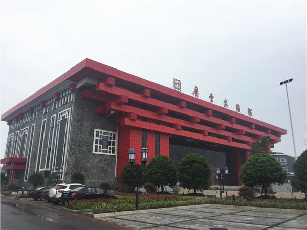廣豐區(qū)木雕城展廳鋼結(jié)構(gòu)構(gòu)件工程
